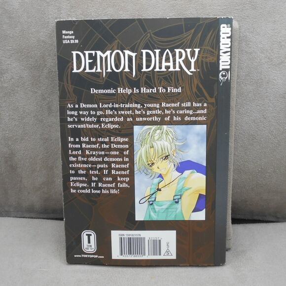 Demon Diary Vol 4 English Manga by Kara/Lee Yun-Hee 2005 Tokyopop Manhwa - Picture 2 of 8